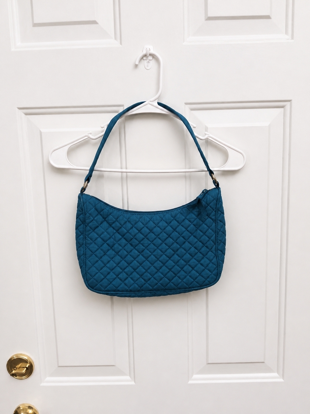 Vera Bradley Quilted Shoulder Bag in Teal - Picture 5 of 5